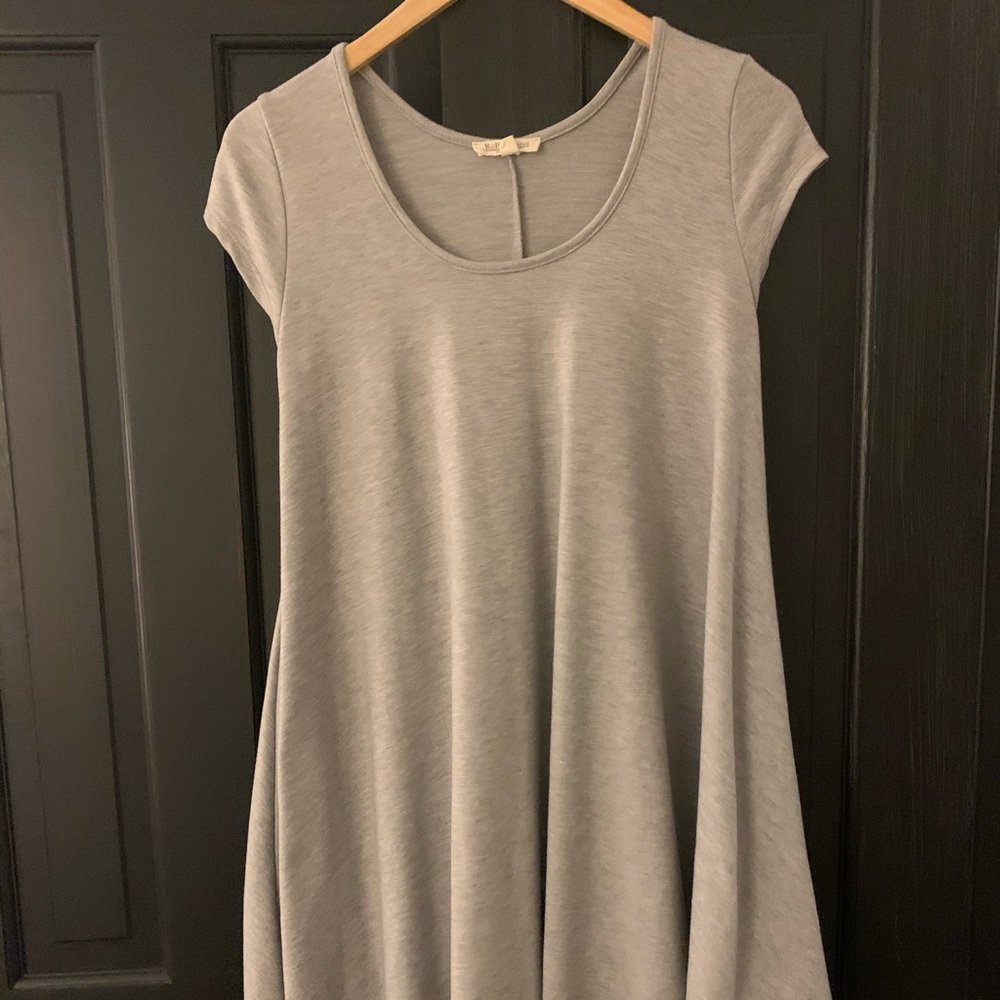Light grey skater dress!!